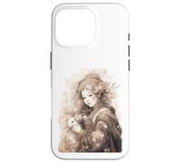 A woman who wears a traditional Japanese kimono that dreams of light and flimsy daytime dreams Case for iPhone 16 Pro