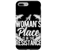 A WOMAN'S PLACE IS IN THE RESISTANCE Feminist Empowerment Case for iPhone 7 Plus/8 Plus