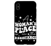A Woman's Place Is In The Resistance Feminist Empowerment Case for iPhone XS Max