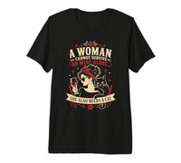 A Women Cannot Survive On Wine Alone She Also Needs A Cat Premium T-Shirt