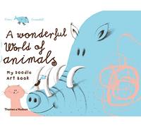 A Wonderful World of Animals: My Doodle Art Book