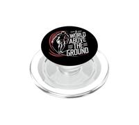 A World above the Ground Slackline PopSockets PopGrip for MagSafe