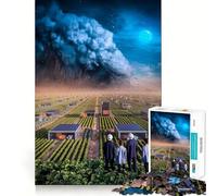 A World in Decline 1000 Piece Jigsaw Puzzles for Adults Teenagers Recall Boost Tight Cut Real Challenge Art Display (50x75cm)
