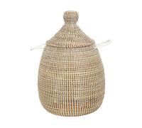 A world of craft - Sene Laundry Basket S 40-50 x 25-30 cm, White - White