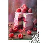 A World of Sweets Cake, Classic Jigsaw Puzzle, 1000 Pieces, 52x38cm/1000pcs | As a Christmas gift idea: Adult jigsaw puzzle with 1000 pieces gives adults a calm winter activity.