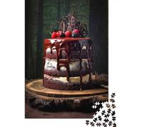 A World of Sweets Cake, Classic Jigsaw Puzzle, 1000 Pieces, 70x50cm/1000pcs | For after-work downtime: Adult jigsaw puzzle with 1000 pieces combines concentration with relaxation.