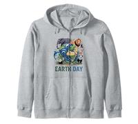 A World of Wildlife Zip Hoodie