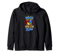 A World Where You Can Kindness World Where You Can Be Kind Zip Hoodie