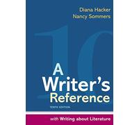 Writer's Reference with Writing about Literature