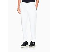 A | X ARMANI EXCHANGE Armani Exchange Men's Stretch Cotton Icon Jogger, Off White, Off-White, XXL