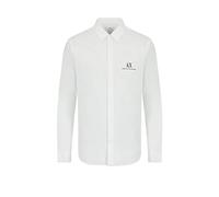 A|x Armani Exchange Long Sleeve Icon Logo Button Shirt Shirt,