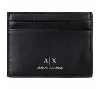 A X Armani Exchange Men's Card Case - Credit Card Holder, Real Leather, 10x7, 5