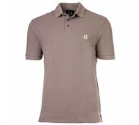 A|X ARMANI EXCHANGE Men's Polo Shirt - Collar, Button Placket, Cotton Pique