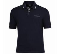 Armani Exchange Men's Short Sleeve Polo Shirt M Blue