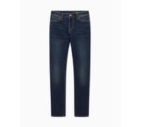 A｜X ARMANI EXCHANGE Women's Super Skinny Jeans, Blue Denim, Blue Denim, 25