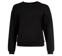 A X Armani Exchange Women's Sweatshirt - Crew Neck,Logo Embroidery,Material Mix