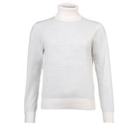 A X Armani Exchange Women's Turtleneck Sweater - Fine Knit, Virgin Wool, Logo