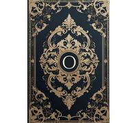 A Year In Gold O Monogram Initial Journal