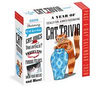 A Year of Cat Trivia Colour Page-A-Day Calendar 2020