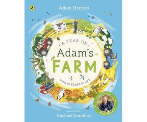 A Year on Adam's Farm: An interactive, lift-the-flap board book for children