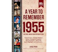 A Year To Remember 1955 History Book: A Heartfelt Gift for Milestone Birthdays, Anniversaries, and Cherished Moments with Mom, Dad, Grandparents, and Dear Friends