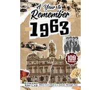A Year to Remember 1963: Unveiling the Past, An Immersive Journey Through History, The Painting Recreates of 1963 Celebrate Life's Milestones, ... the Ages | For Beloved Family and Friends.