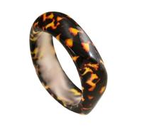 A-yeite Bohemian Wide Bangle Bracelet, Acrylic Resin, Leopard Print and Tortoiseshell, Irregular Geometric Chunky Wristband Bracelet, for Women Holiday Party Jewelry, L, Acrylic, no gemstone