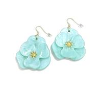 A-yeite Boho Flower Dangle Drop Earrings for Women, One Size, Acrylic, No Gemstone