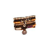 A-yeite Halloween Beaded Stackable Bracelets for Women Ghost Pumpkin Spider Boo Elastic Surfer Heishi Clay Bead Stretch Bracelets Set Party Holiday Jewelry Gift, One Size, Polymer Clay, no gemstone