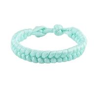 A-yeite Handmade Knitting In 4 Colors Bracelet Color Friendship Adjustibled Jewelry For Women Men Boho Surfer Beach Charm Paracord Bracelet, One Size, No Metal, no gemstone