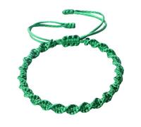 A-yeite Handmade Tibetan String Bracelet for Women Men Colorful Sprial Braided Adjustable Bracelet Lucky Friendship Amulet Gifts, One Size, Nylon, no gemstone