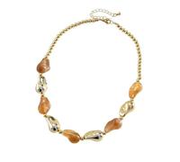 A-yeite Women's Acrylic Irregular Colorful Beaded Choker Necklaces Ethnic Style Fashionable Beaded Ball Statement Necklace Fashion Costume Party Vacation Jewelry, One Sise, Acrylic, No Gemstone
