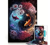 A Yin And Yang Journey Jigsaw Puzzles for Teenagers 1000 Pieces Home Fun Sharp Cut Family Fun Thoughtful Gift (50x75cm)