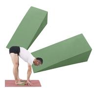a Yoga Professional Foam Slope Support | Versatile Slant Board for Stretching, Balance and Posture, Knee Cushion for Yoga, Pilates and Physical Therapy