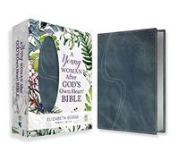 A Young Woman After God`s Own Heart® Bible: New Living Translation, Light Washed Denim