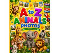 A-Z Alphabet Animals Coloring Adventure: 26 Easy Animal Coloring Pages to Learn ABC Letters | Big, Bold Designs for Preschoolers, Toddlers & Kindergarten Kids Ages 3-6
