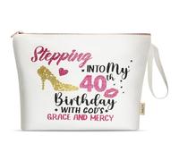 A-Z BAG 18th Birthday Gifts Girl-Makeup Bag Presents for Her 18th Birthday Personalised 18 Year Old Lady Present Ideal for Best Friend Sister Students