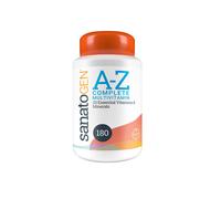 A-Z Complete Multivitamin Tablets with 23 Essential Vitamins and Minerals for Men & Women Including Vitamin D, Vitamin C and Antioxidants 180 Tablets