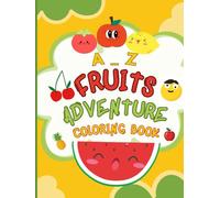 A_Z fruit Adventure: Coloring Book