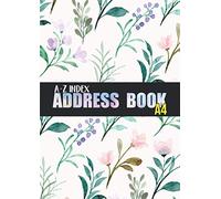 A-Z Index Address Book A4: A4 Telephone Address Book : Address Book A4 Size : Slim Address Books With Alphabet Index : A-Z Index Address Book A4 : ... Address Book : Large Address Book A4 Size (2)