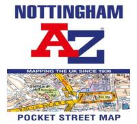 A - Z maps Nottingham A-Z Pocket Street Map Sheet map, folded Book A-Z maps Multicolor