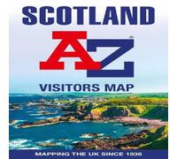 A - Z maps Scotland A-Z Visitors Map Sheet map, folded Book A-Z maps Multicolor