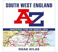 A - Z maps South West England A-Z Road Atlas Paperback Book A-Z maps Multicolor