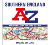 A - Z maps Southern England A-Z Road Atlas Paperback Book A-Z maps Multicolor