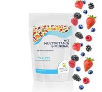 A-Z Multivitamin & Minerals 180 Tablets Pills Nutrition Health Food Supplements HEALTHY MOOD UK Quality Nutrients
