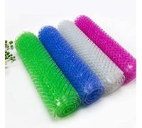 A-Z Shower Mat Non Slip | Safe and Hygienic Bathing Experience | Stay Safe and Mould-Free with Non Slip Bath Mats for Inside Bath (Blue, 65x35 cm)