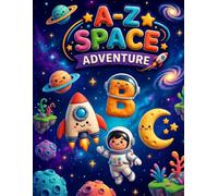 A-Z Space adventure: tracing book