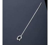 A-Z Women Letter Tassel Earrings Alphabet Initial Letter Stud Earring Ear Thread-P-Silver-1PC