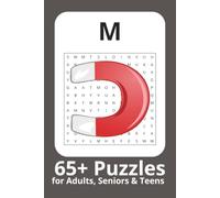 A-Z Word Search: M Edition: Word Searches with Easy to Read Print about Maps, Men, Moths and more | 6x9 inches| 65+ puzzles . . . Gift for Vacations, Holiday and Free Times