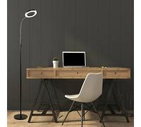 A-Z XTRMAX Floor Lamp and Fill Light with Memory Function and Stepless Dimming Reflector Light, Modern Torchiere Floor Lamp of 30W 2500LM LED, 3 Color Temperatures for Living Room, Bedroom, Office